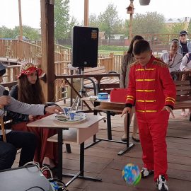 Activități educativ-recreative organizate de Primăria Jegălia în Parcul Tematic în colaborare cu Școala Gimnazială Jegălia